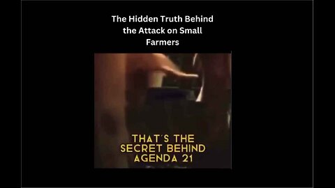 The Hidden Truth Behind The Attack On Small Farmers