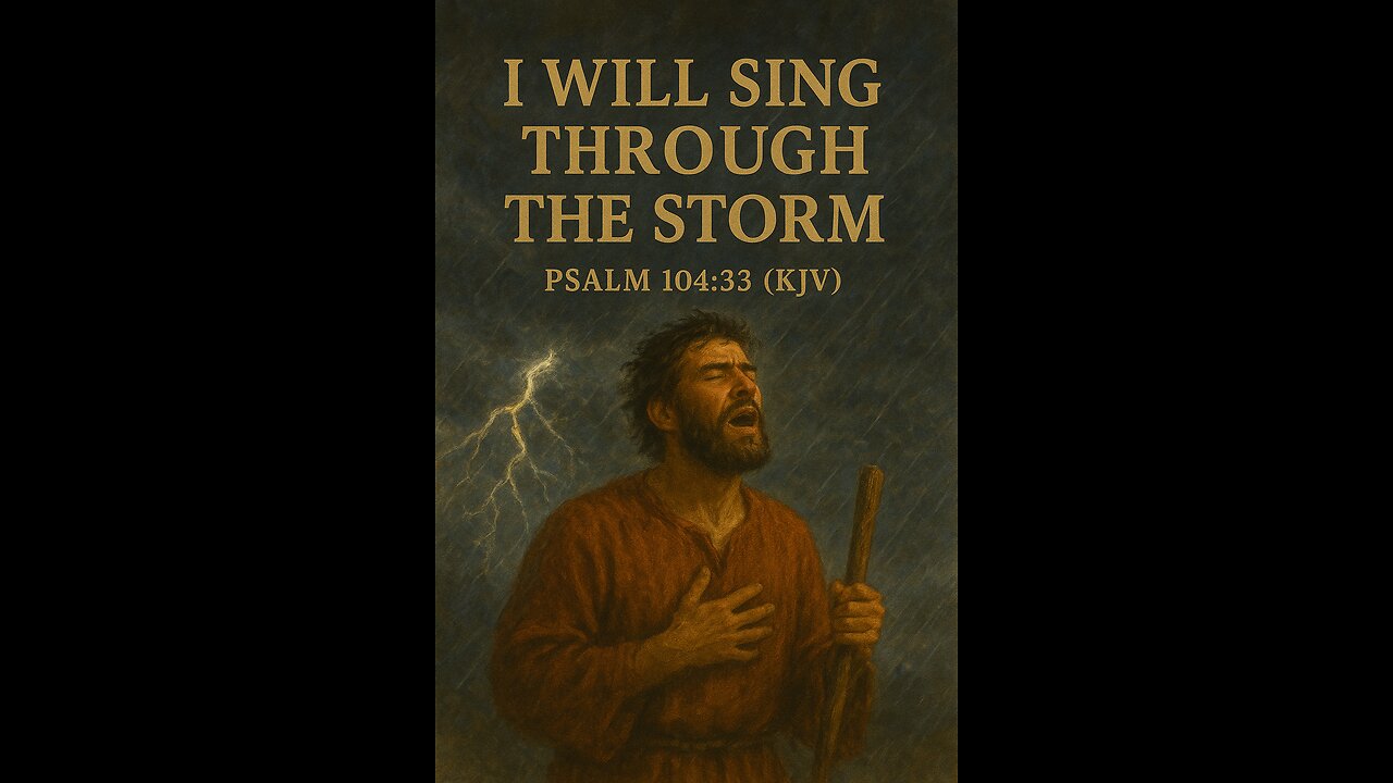 “I Will Sing Through the Storm”