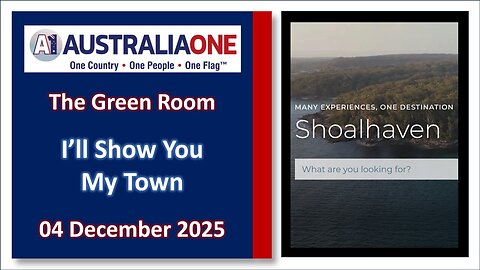 AustraliaOne Party - I'll Show You My Town 4 December 2025