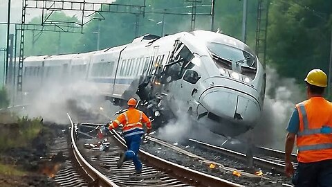 MOST Unbelievable Train Moments EVER Filmed
