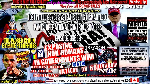 Ep. 3650b - [DS] Intelligence System Is Being Dismantled, Panic, Operational Control, Success