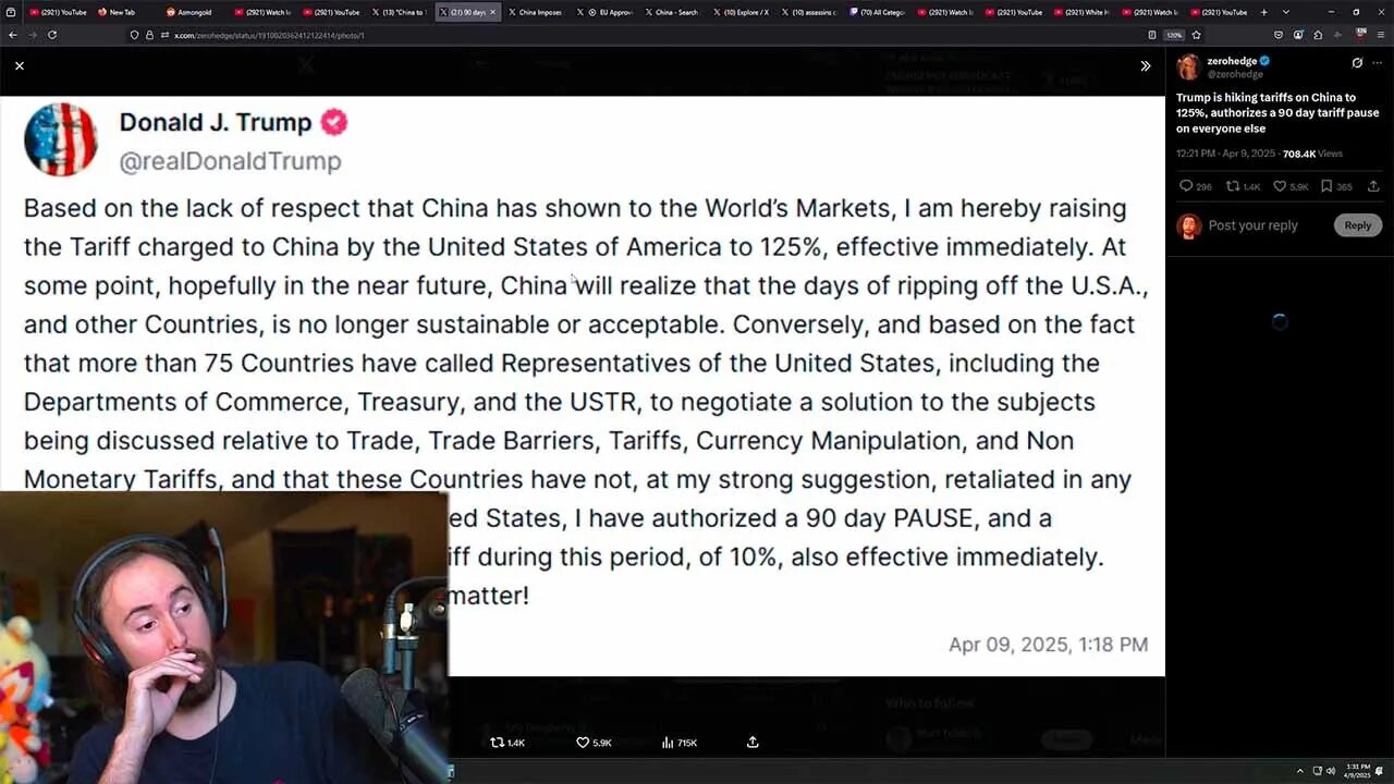 So what happens with Tariffs?
