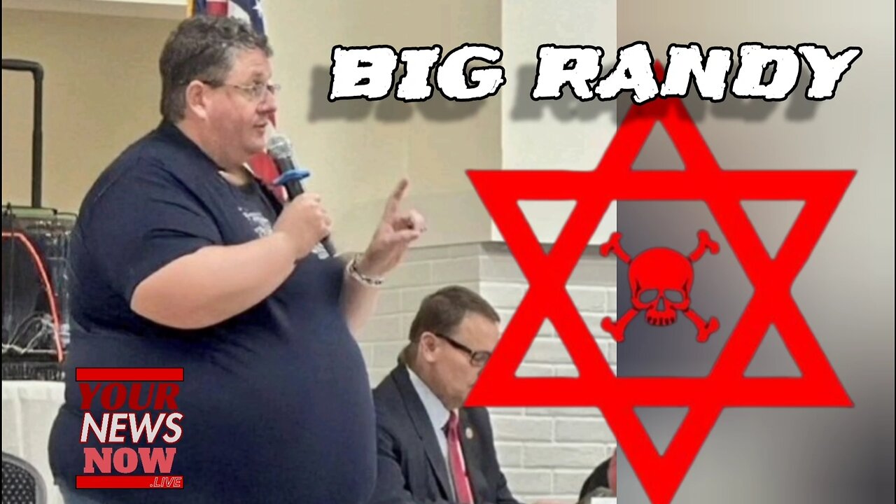Obese Jew Randy Fine wants you to Feel Bad for Him