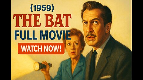The Bat (1959) – Vincent Price in a Chilling Mystery Thriller | Watch Full Movie Free
