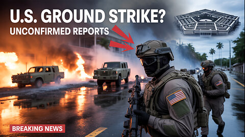 BREAKING: Reports Claim First U.S. Ground Strike in Venezuela — Is Washington Opening a New Front?