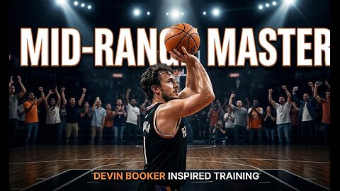 DEVIN BOOKER MID RANGE SHOOTING BASKETBALL TRAINING