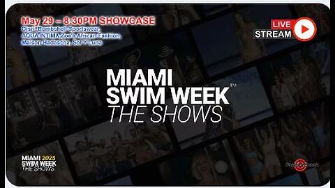 Live from Miami Swim Week 2025 - The Shows at Mondrian Hotel | FashionStockTV