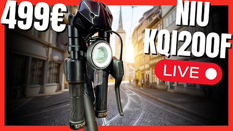 NIU KQI200F unter 500 €: Lohnt sich der E-Scooter mit Klapplenker ? 🚀🛴 #NIU #Eroller