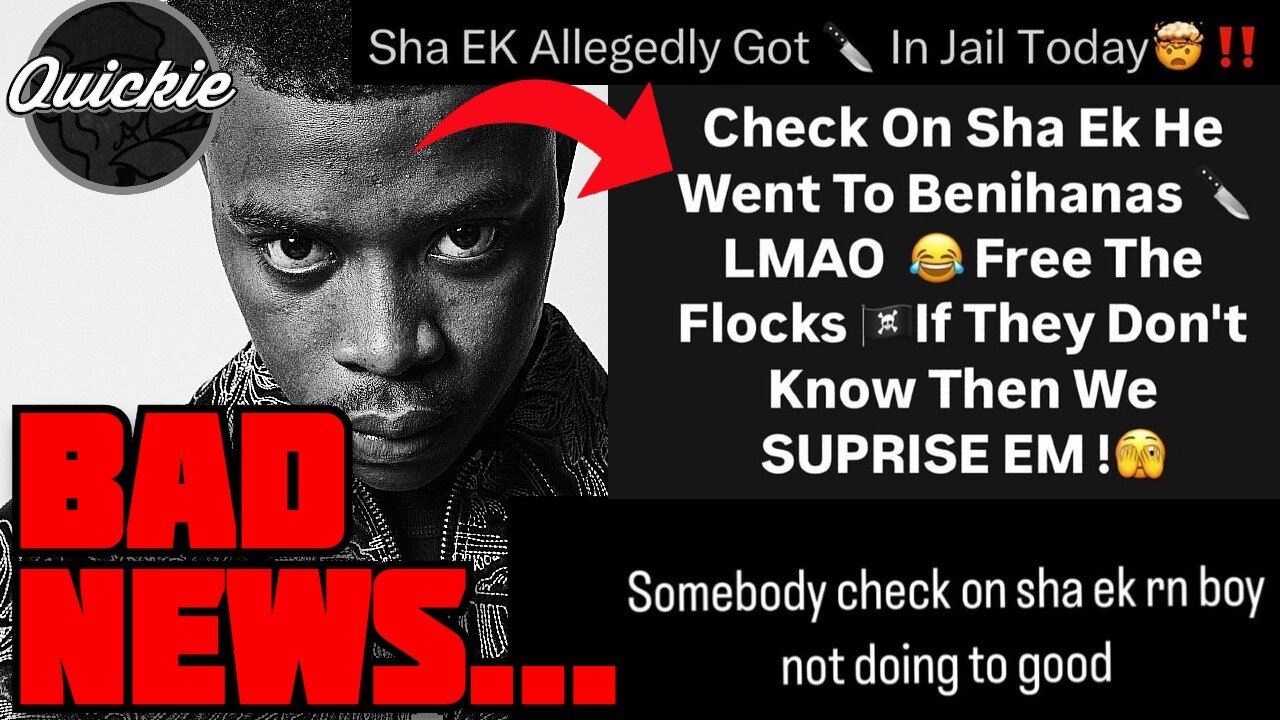 ShaEk GETS ST*BBED IN PRISON AFTER TURNING CRIP! NasEBK & OTHERS REACT!