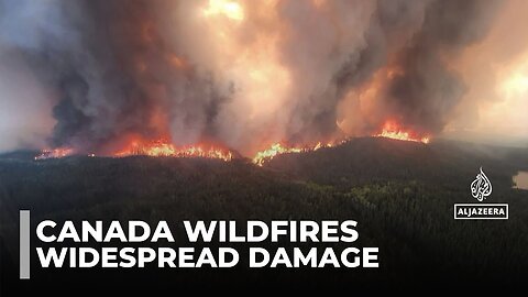 Wildfires in Canada_ Saskatchewan and Manitoba declare state of emergency