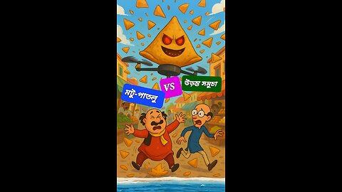 উড়ন্ত সমুচার কাণ্ড! | মটু-পাতলু VS উড়ন্ত সমুচা | Bangla motu patlu cartoon