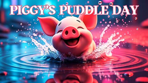 A Toddler Song About a Pig - Piggy’s Puddle Day!
