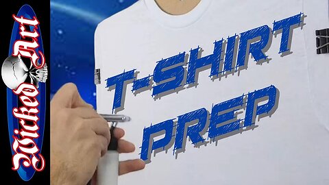 How-To Prep the Surface: T-Shirt