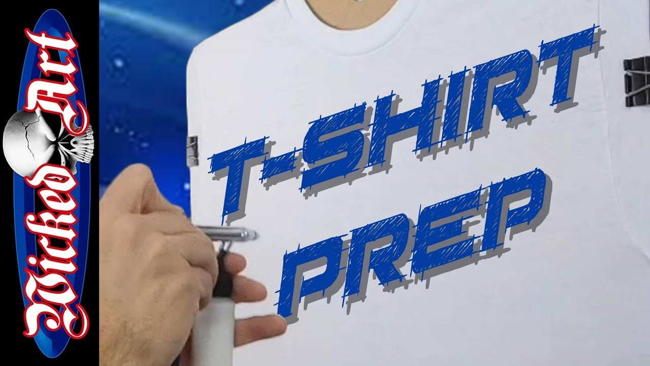 How-To Prep the Surface: T-Shirt