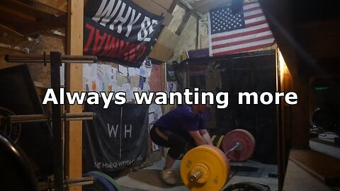 Commentary - Always wanting more