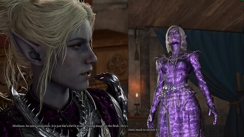 Minty Casts Vicious Mockery On Drow From Rival Family - Baldur's Gate 3