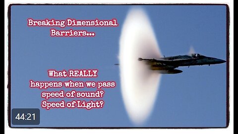Breaking Dimensional Barriers- Speed of Light Frequencies, 3D "Reality" and 5D Chess