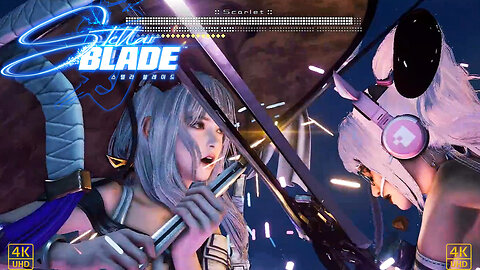 Stellar Blade Scarlet Boss Fight Cutscenes & Animation
