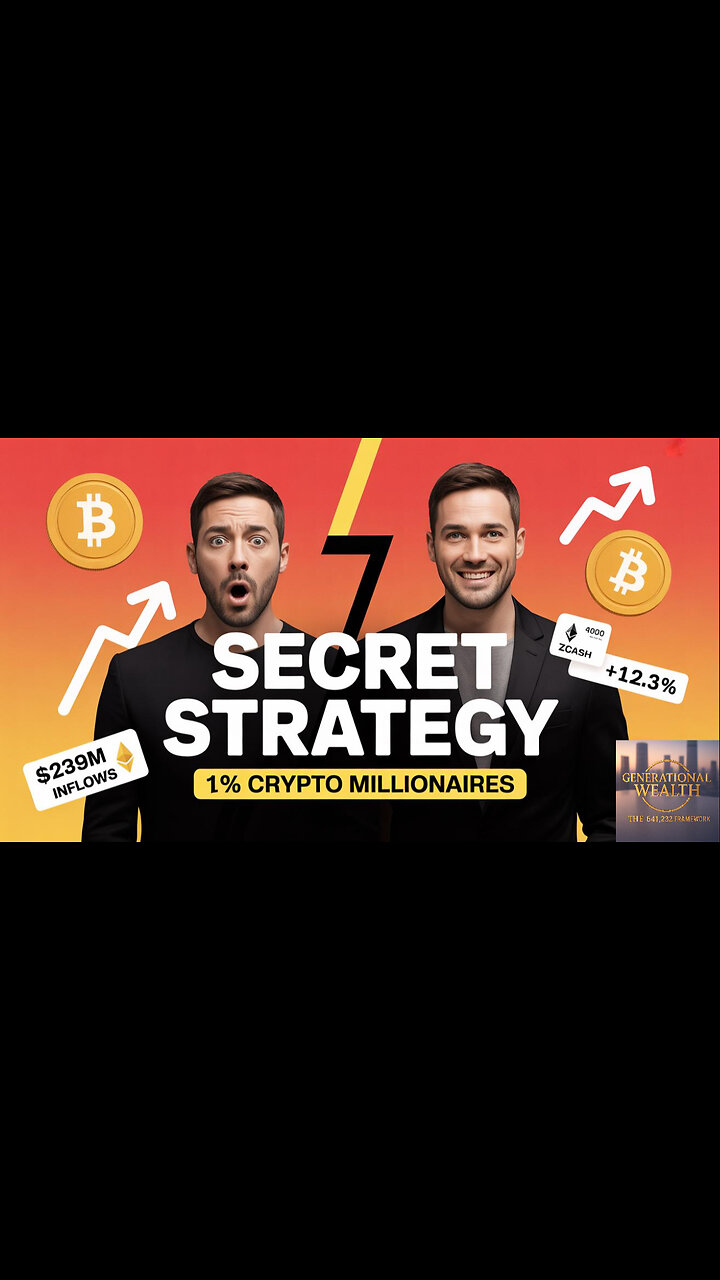 SHOCKING: The Secret Strategy 1% of Crypto Millionaires Use (Last 24 Hours Revealed)