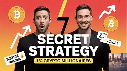SHOCKING: The Secret Strategy 1% of Crypto Millionaires Use (Last 24 Hours Revealed)