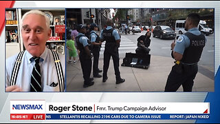 Roger Stone to Newsmax: Chicago Police Vacancies Not Filled Due to Lack of Support