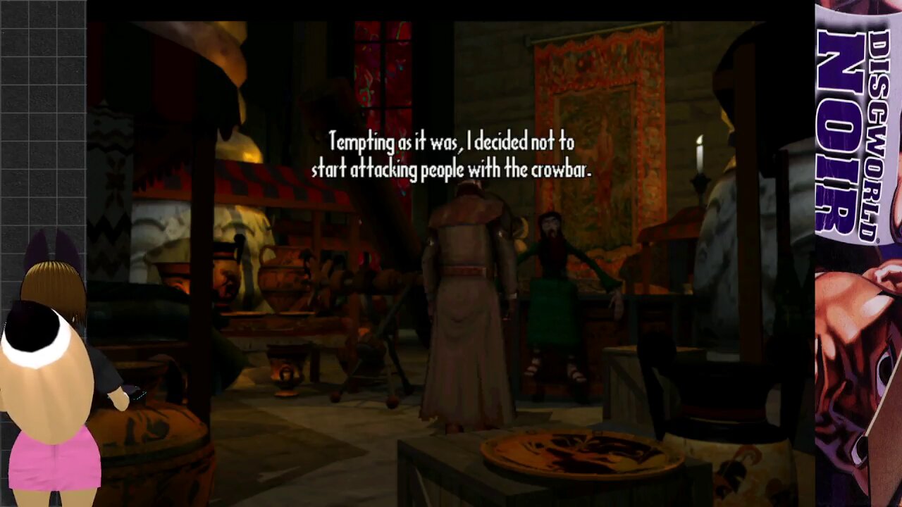 I too Find Myself Tempted to Attack People With a Crowbar: Discworld Noir Playthrough Part 7