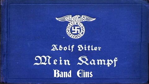 Mein Kampf ~Adolf Hitler. Band Eins. Deutsch. Hörbuch.1925.