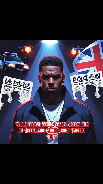 Chris Brown Behind Bars: Secret Ties to Diddy, and Could Trump Pardon Him?"