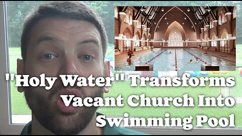 "Holy Water" Transforms Vacant Church Into Public Swimming Pool