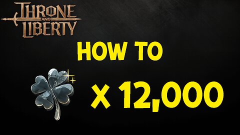 How to Max Out on Fortune Stones - Throne and Liberty