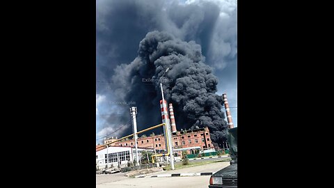🔥 Chemical plant in Shebekino, Belgorod region.