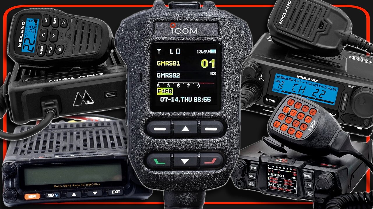 ALL GMRS 50 Watt Mobile Radios Compared - Which High Power GMRS Is The Best?