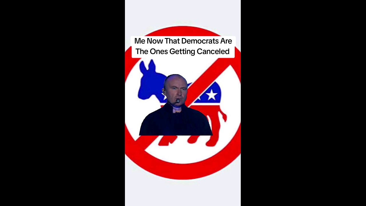 Me Now That Democrats Are The Ones Getting Canceled
