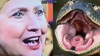 Pay close attention to the eye face mouth and teeth 🦎🐍