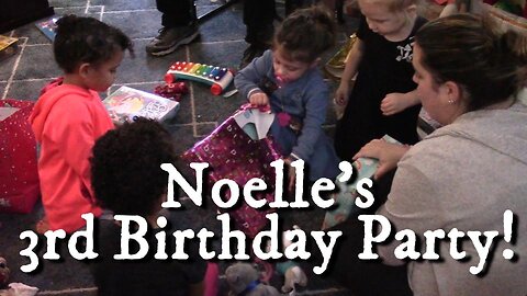 HAPPY BIRTHDAY!!! // Noelle's 3rd Birthday Party