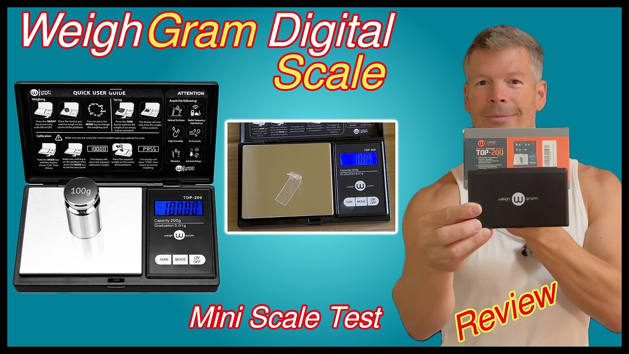 Weigh Gram Pocket Scale Review and Calibration Demonstration