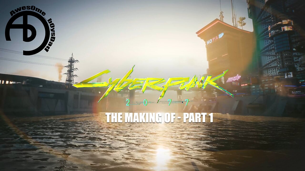 Cyberpunk 2077 Intro - The making of Part 1 - Setting Down the Basics