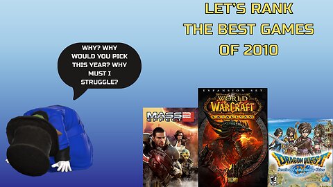 Ranking the best games of 2010. Come tell us our opinions are wrong.