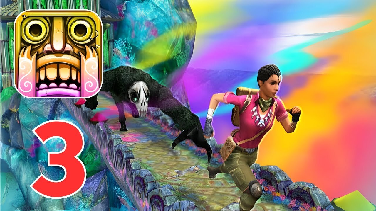 Temple Run 2 - Gameplay Walkthrough | Holi Special | Part 3 (Android, iOS)