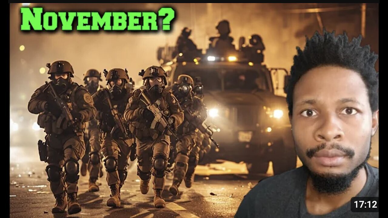 "Troops Ready for Civil Unrest Amid Anticipation of Total Chaos"