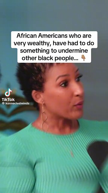 Black undermining Blacks