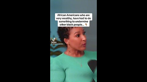 Black undermining Blacks