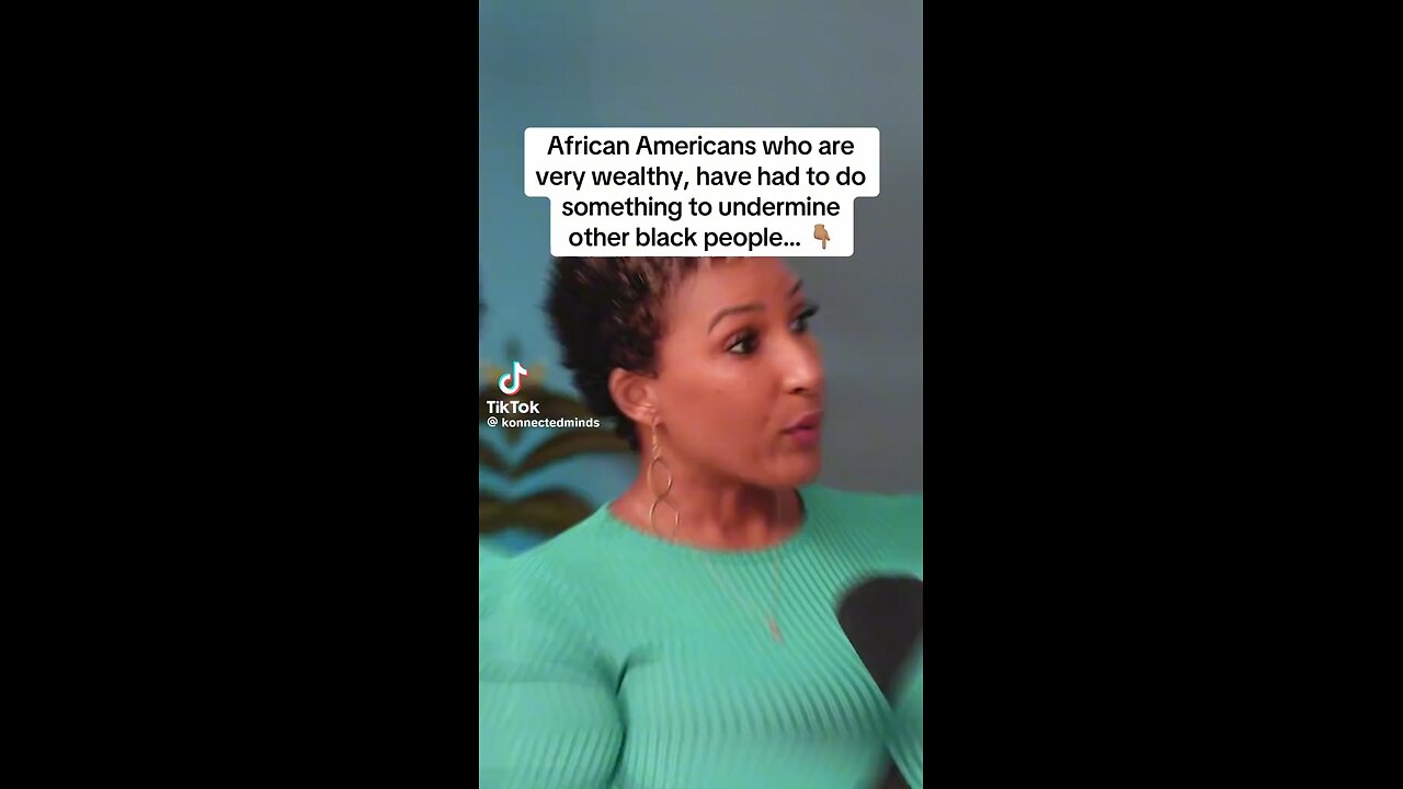 Black undermining Blacks