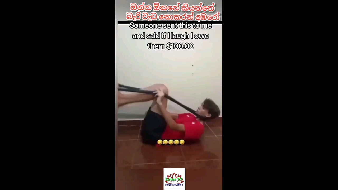 try to not laugh