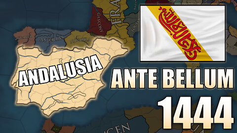 If Andalusia Blessed in 1444 - Eu4 Ante Bellum Timelapse