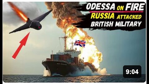 Russia's most Classified UAV 'BANDEROLE' wiped out a British Vessel in ODESSA
