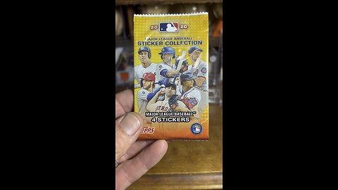 2020 #Topps #baseballcards #packopening modern #junkwax Stickers