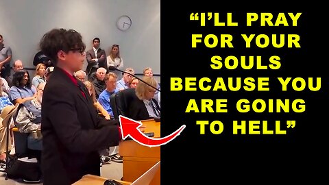 Watch: Teen Republican TORCHES City Council Over Trans Agenda in Schools