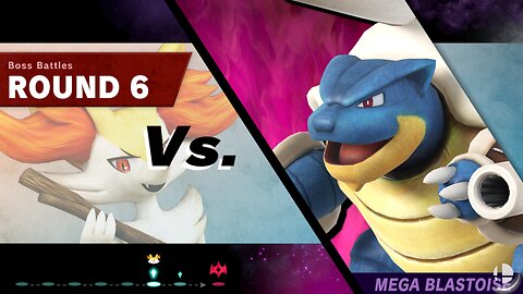 Braixen (Lucario) vs SSBU Boss Battles 9.9 Difficulty Quickie -By Happy190