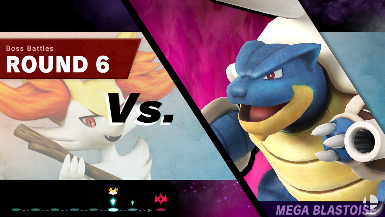 Braixen (Lucario) vs SSBU Boss Battles 9.9 Difficulty Quickie -By Happy190